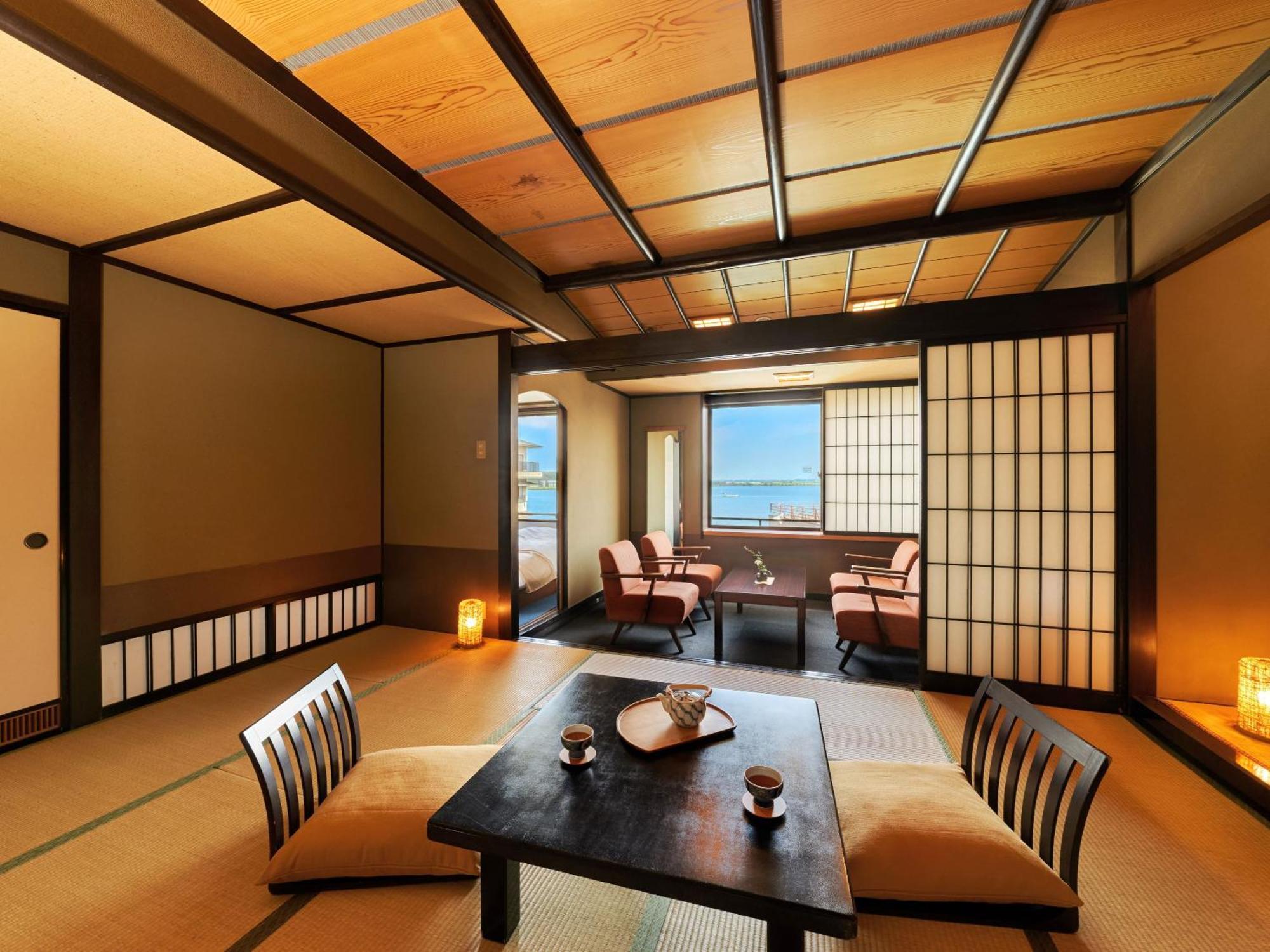 Ooedo Onsen Monogatari Premium Kaga Maruya Hotell Rum bild