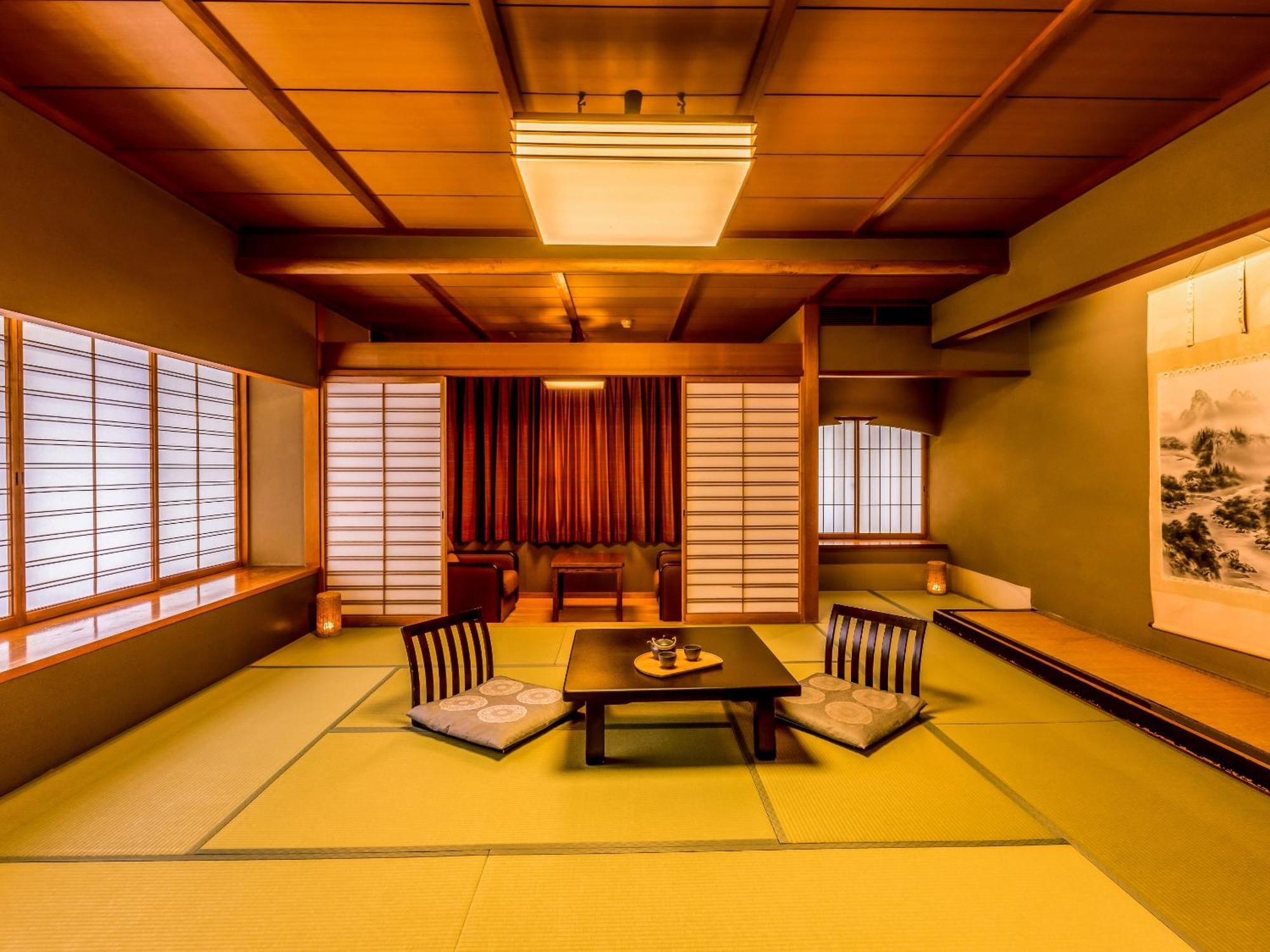 Ooedo Onsen Monogatari Premium Kaga Maruya Hotell Rum bild