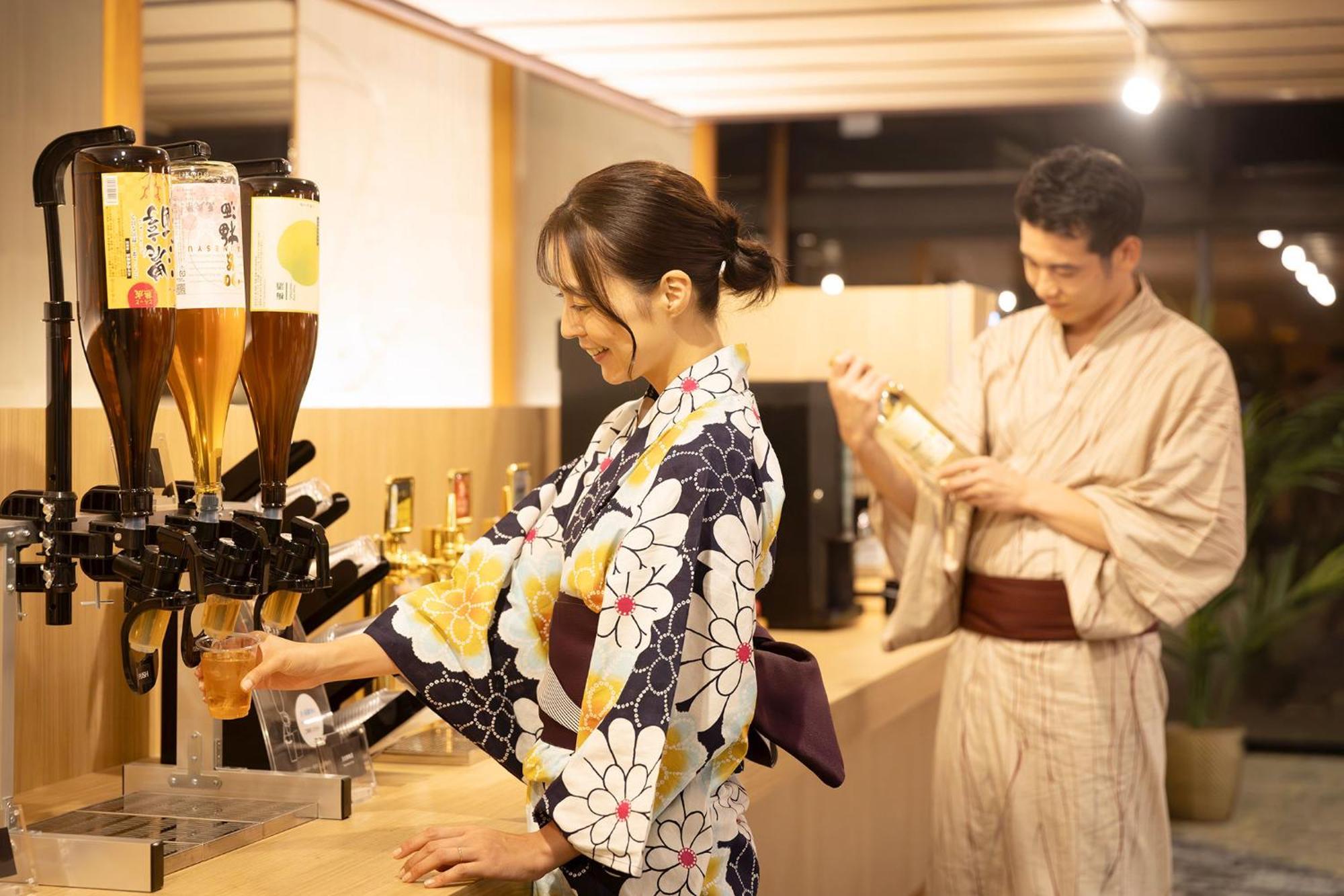 Ooedo Onsen Monogatari Premium Kaga Maruya Hotell Exteriör bild